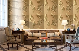 Обои 839-T-2073 фото в интерьере кабинета превью