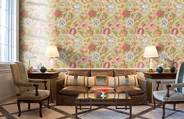 Обои 839-T-4904 фото в интерьере кабинета превью