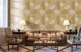 Обои 839-T-4929 фото в интерьере кабинета превью