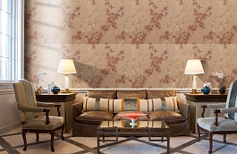 Обои 839-T-4935 фото в интерьере кабинета превью