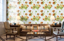 Обои 839-T-6020 фото в интерьере кабинета превью