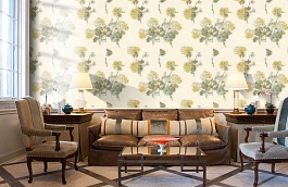 Обои 839-T-6022 фото в интерьере кабинета превью