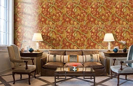 Обои 839-T-6032 фото в интерьере кабинета превью