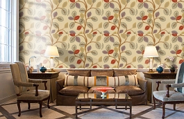 Обои 839-T-6036 фото в интерьере кабинета превью