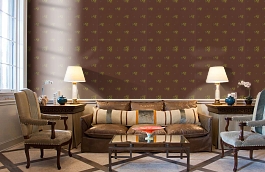 Обои 839-T-6049 фото в интерьере кабинета превью