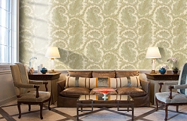 Обои 839-T-6066 фото в интерьере кабинета превью