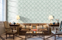 Обои 839-T-6071 фото в интерьере кабинета превью