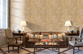 Обои 839-T-768 фото в интерьере кабинета превью