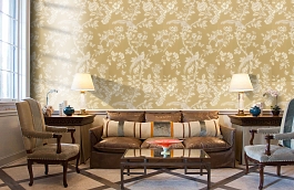 Обои 839-T-8622 фото в интерьере кабинета превью