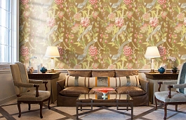 Обои 839-T-8646 фото в интерьере кабинета превью