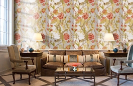 Обои 839-T-8648 фото в интерьере кабинета превью