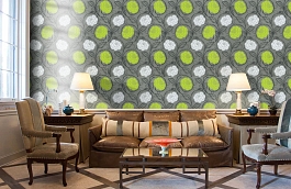 Обои 839-T-9187 фото в интерьере кабинета превью