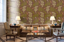 Обои 839-T-9261 фото в интерьере кабинета превью