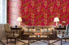 Обои 839-T-9264 фото в интерьере кабинета превью