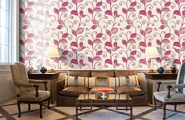 Обои 839-T-9268 фото в интерьере кабинета превью