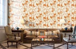 Обои 839-T-9269 фото в интерьере кабинета превью