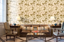 Обои 839-T-9270 фото в интерьере кабинета превью