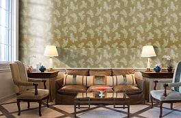 Обои 839-T-9281 фото в интерьере кабинета превью