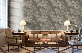 Обои AR00104 фото в интерьере кабинета превью