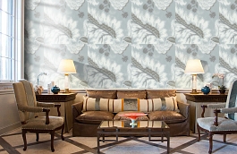 Обои AR00162 фото в интерьере кабинета превью