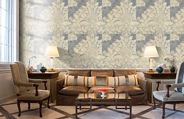 Обои AR00173 фото в интерьере кабинета превью