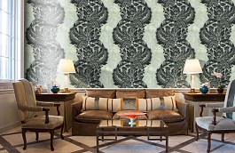 Обои AV51300 фото в интерьере кабинета превью