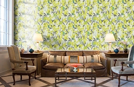 Обои DVIWPR101 фото в интерьере кабинета превью