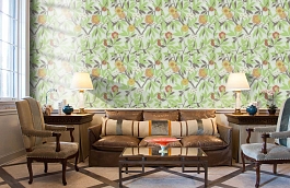 Обои DVIWPR104 фото в интерьере кабинета превью