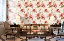 Обои FF50301 фото в интерьере кабинета превью