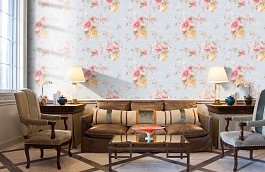 Обои FF51202 фото в интерьере кабинета превью