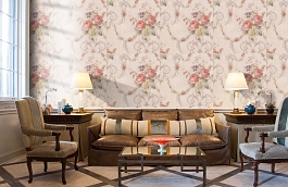 Обои FF51406 фото в интерьере кабинета превью