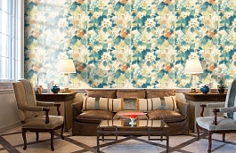 Обои LG90302 фото в интерьере кабинета превью