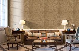 Обои T10012 фото в интерьере кабинета превью