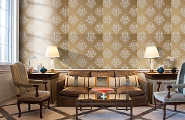 Обои T10037 фото в интерьере кабинета превью