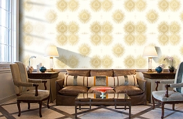 Обои T35143 фото в интерьере кабинета превью