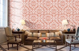 Обои T35179 фото в интерьере кабинета превью