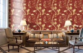 Обои 7733237 фото в интерьере кабинета превью