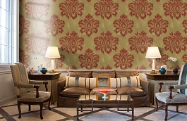 Обои JV80001 фото в интерьере кабинета превью