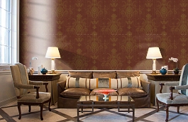 Обои JV80301 фото в интерьере кабинета превью