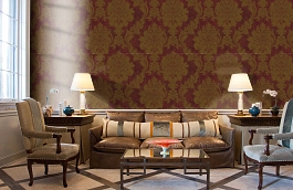 Обои JV80401 фото в интерьере кабинета превью