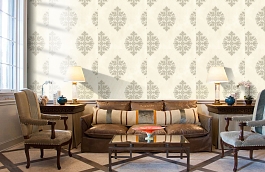 Обои JV80906 фото в интерьере кабинета превью