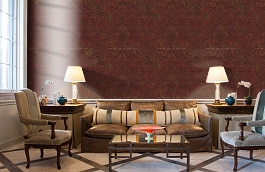 Обои JV81201 фото в интерьере кабинета превью