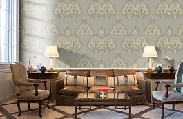 Обои RB51001 фото в интерьере кабинета превью