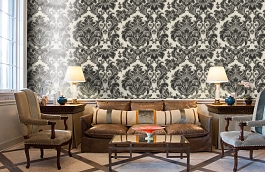 Обои RB51206 фото в интерьере кабинета превью