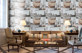 Обои W15.0020.W01 FOTOS.VIAJE фото в интерьере кабинета превью