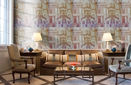 Обои W15.0037.W01 CUADROS.VIAJ фото в интерьере кабинета превью