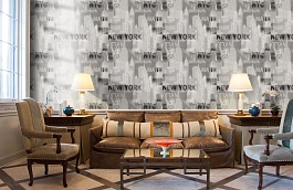 Обои W15 0043 W05 фото в интерьере кабинета превью