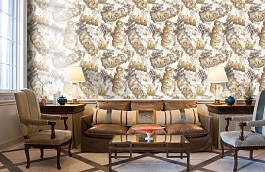 Обои W15 0062 W07 фото в интерьере кабинета превью