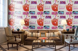 Обои W16.0009.W11 DARLING W-11 фото в интерьере кабинета превью