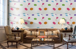 Обои W16.0014.W30 COSY W-30 фото в интерьере кабинета превью